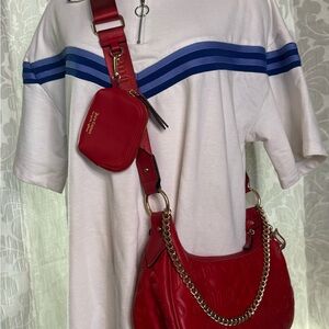 EUC- Juicy Couture Red Leather Purse